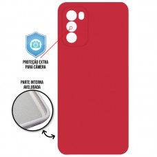 Capa Motorola Moto G62 - Cover Protector Bordô